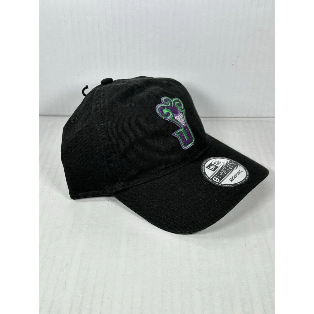 New Era 9TWENTY DC Comics The Joker Adjustable Hat Cap Black OSFM NWT